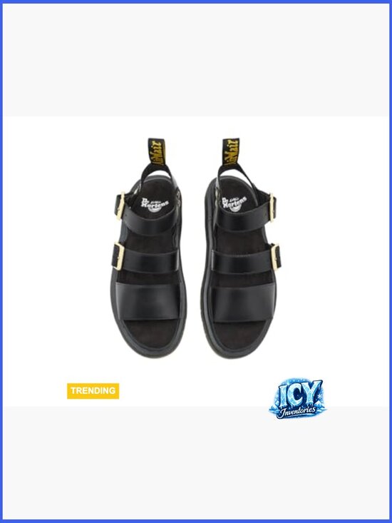 Goodyear Welted Leather Sandals with Adjustable Buckle Strap main image 4
